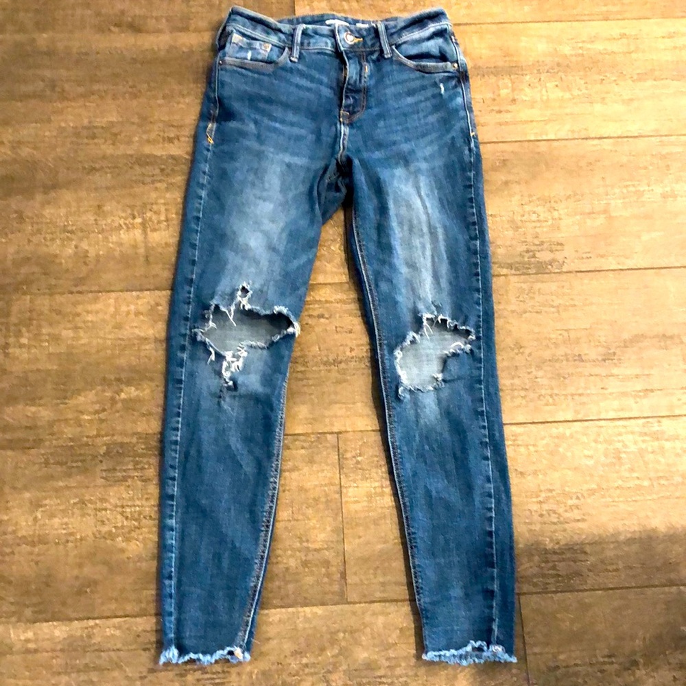 Old Navy Rockstar supper skinny high rise size 0